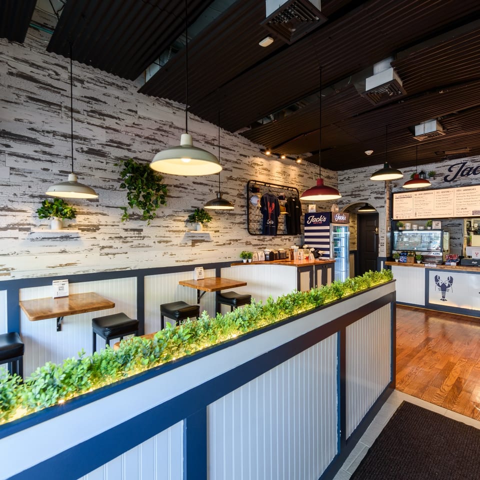 Jack's Summit seating and counter