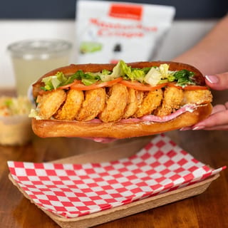 Shrimp Po'boy Sandwich