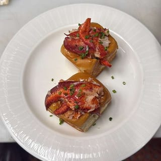 Mini lobster rolls